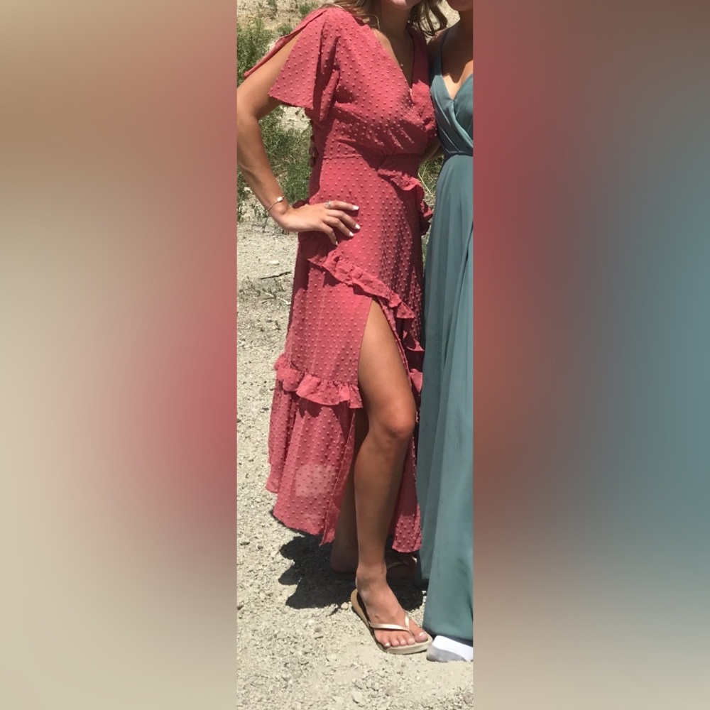 Pink lulus dress